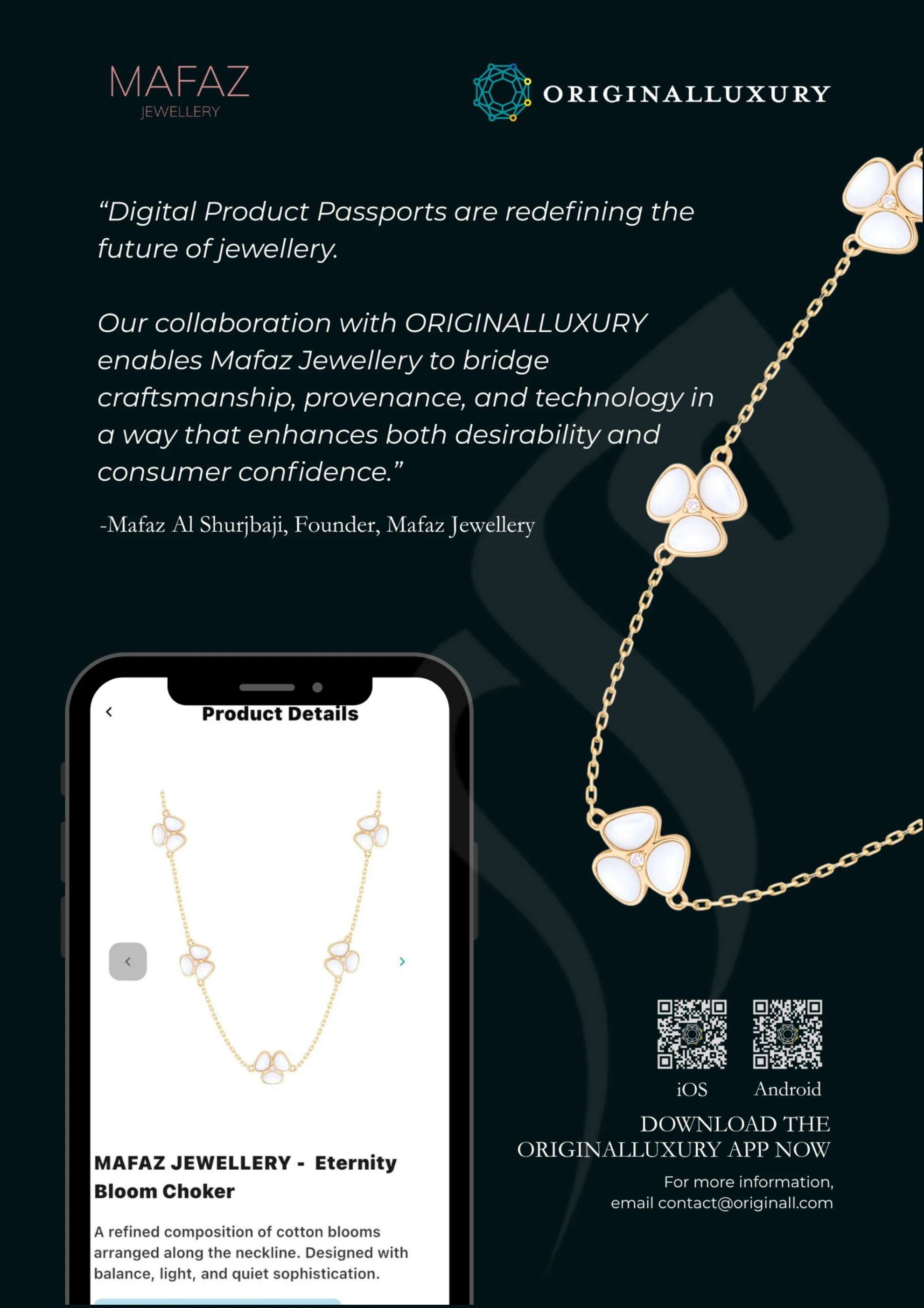 Mafaz Jewellery six-page feature in The OriginAll — page 85